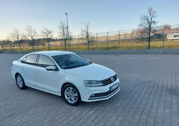 Volkswagen Jetta cena 46500 przebieg: 133586, rok produkcji 2016 z Warszawa małe 154